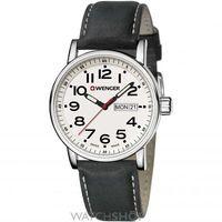 Mens Wenger Attitude day date Watch 010341101