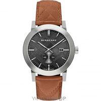 Mens Burberry The City Embossed Check Watch BU9905