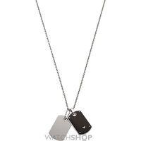 mens emporio armani stainless steel necklace egs1601040