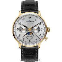 Mens Zeppelin Hindenburg Moonphase Watch 7038-1