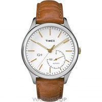 mens timex iq move activity tracker bluetooth hybrid smartwatch watch  ...