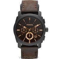 mens fossil machine chronograph watch fs4656