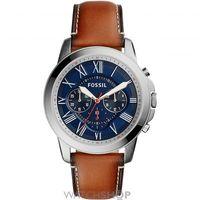 mens fossil grant chronograph watch fs5210