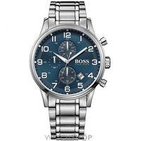 mens hugo boss aeroliner chronograph watch 1513183