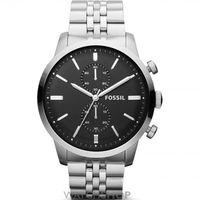 mens fossil townsman chronograph watch fs4784