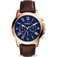 Mens Fossil Grant Chronograph Watch FS5068