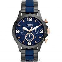 mens fossil nate chronograph watch jr1494