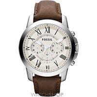 mens fossil grant chronograph watch fs4735