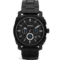 mens fossil machine chronograph watch fs4552