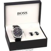 Mens Hugo Boss Cufflink Gift Set Watch 1570044