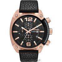 mens diesel overflow chronograph watch dz4297