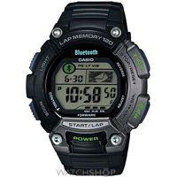 mens casio bluetooth sports hybrid smartwatch alarm chronograph watch  ...