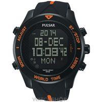 Mens Pulsar Alarm Chronograph Watch PQ2037X1