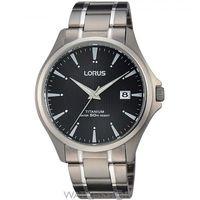 mens lorus titanium watch rs931cx9