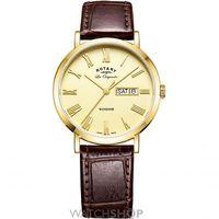 Mens Rotary Swiss Made Windsor Day-Date Watch GS90156/09