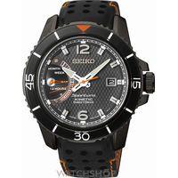 Mens Seiko Sportura Direct Drive Kinetic Watch SRG021P1