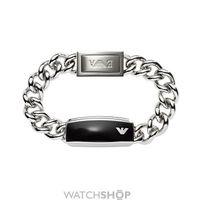 mens emporio armani stainless steel bracelet egs1729040190