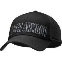 Mens Stand Out Mesh Stretch Fit Cap Black (1246158-001)
