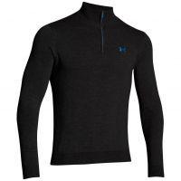 Merino 1/4 Zip Sweater - Charcoal/Alpine