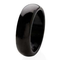 mens moto gp black ceramic ring ya40164 v