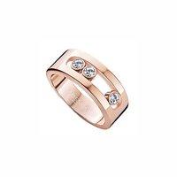Messika Move Joaillerie 0.25ct Diamond And 18ct Rose Gold Ring