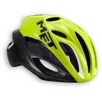 Met - Rivale Road Helmet Safety Yellow/Blk M (54-58cm)