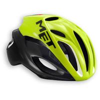 met rivale road helmet safety yellowblk m 54 58cm