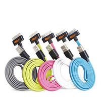 mfi certified 30pin to usb data sync charger flat cable for iphone 44s ...