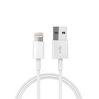 MFI Certified Lightning to USB Sync and Charge USB Cable for Apple iPhone 7 6s Plus SE 5s/ iPad Air/iPad mini -White