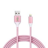 mfi 4ft 120cm certified braided lightning charge usb cable for iphone  ...