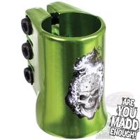 MGP Oversized Hot Head Triple Collar Clamp - Green