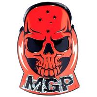 Mgp Alloy Headtube Decal - Red