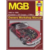 mgb 1962 to 1980 haynes owners workshop manual