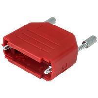 MH DPPK-15-RED 15 Way Red D Connector Cover