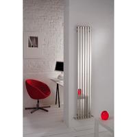 MHS Arturo Stainless Steel Radiator W 490mm x H 600mm BTU - 1628 Polished