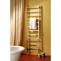 mhs climber polished stainless steel towel radiator w 500mm x h 1800mm ...