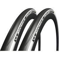 Michelin Power Endurance Tyres - White 23c PAIR