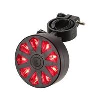 ?Mini Water-resistant 4 Modes Bike Bicycle Scooter Front Lights Taillight LED Rear Light Diamond-shape Light