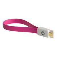 Mighty Mate MM2 Pink Micro Compact Portable USB Phone/Tablet Charging Cable