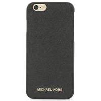 Michael Kors Black Leather 6/6s Case