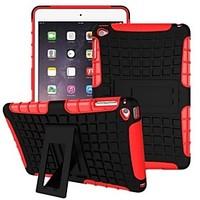 Miitary Army PlasticSilicone Rubber Gel 2 in 1 Shockproof Hard Case With Stand Cover for iPad Air(Assorted Colors)