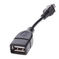 mini usb male to usb female otg cable