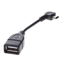 Mini USB Male to USB Female Adapter Cable