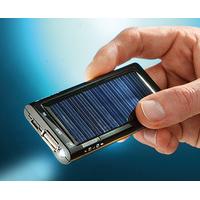 mini solar powered charger for mobile phone sat nav and ipod