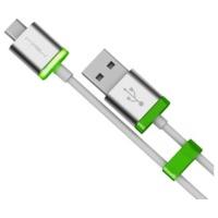 MiPow GlowSync Micro USB Charge & Sync Cable 200cm green
