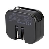 mili hc u20 c universal plug adapter car charger wall charger travel u ...
