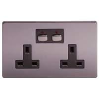 Mi Home Style - Double Socket - Nickel