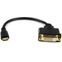 Mini Hdmi To Dvi-d Adapter M/f - 8in