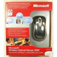 Microsoft wireless optical mouse 2000 model number 1067 new in box.