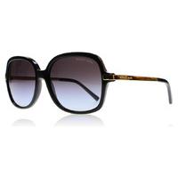 michael kors 2024 sunglasses black gold 316011 57mm